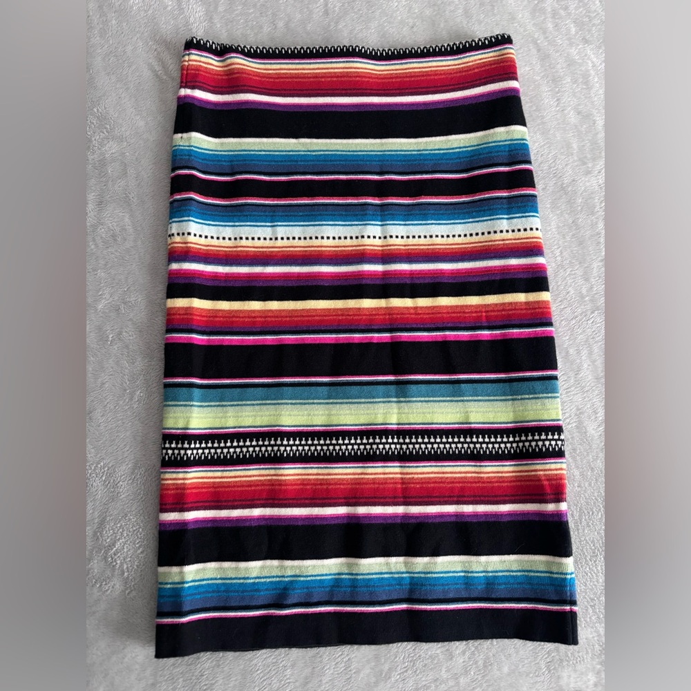 Lauren Ralph Lauren Multicolor Striped Pencil Skirt